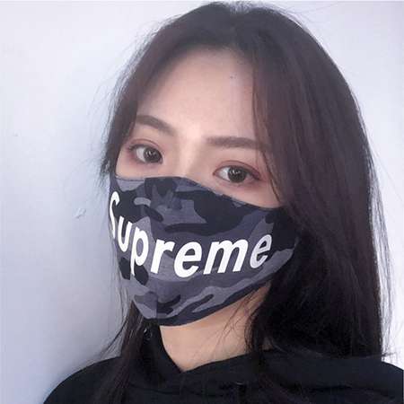 Supreme streetwear fashion 3D face masks