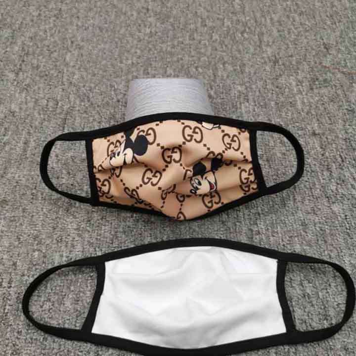 2020 Spring Gucci Masks Disney x GUCCI LV Micky Pattern Street Wear ...