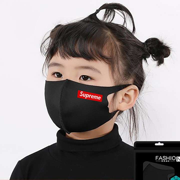 Supreme Fashion 3D Mask for Kids